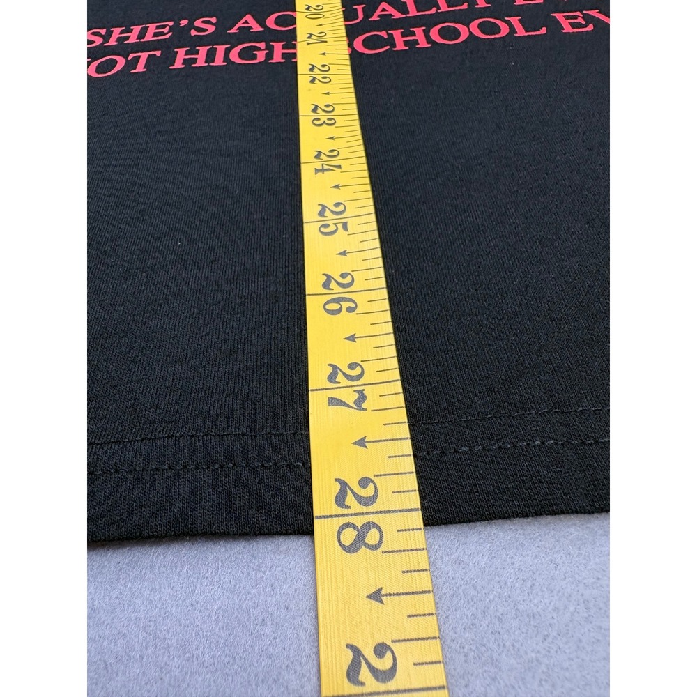 Jennifer's Body Movie Graphic T-Shirt Black Pink She's Actually Evil Size Medium - Picture 6 of 7